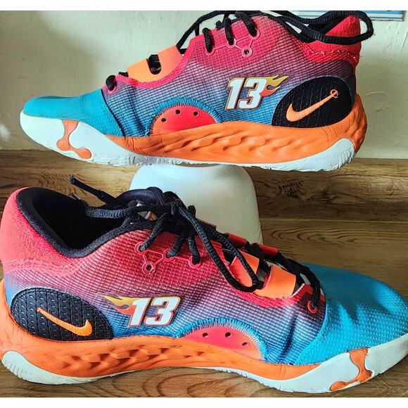 Nike PG 6 x Hot Wheels DH8446-400 Men\'s Size 11 Shoes Blue/Orange/Red 2022 main image 14